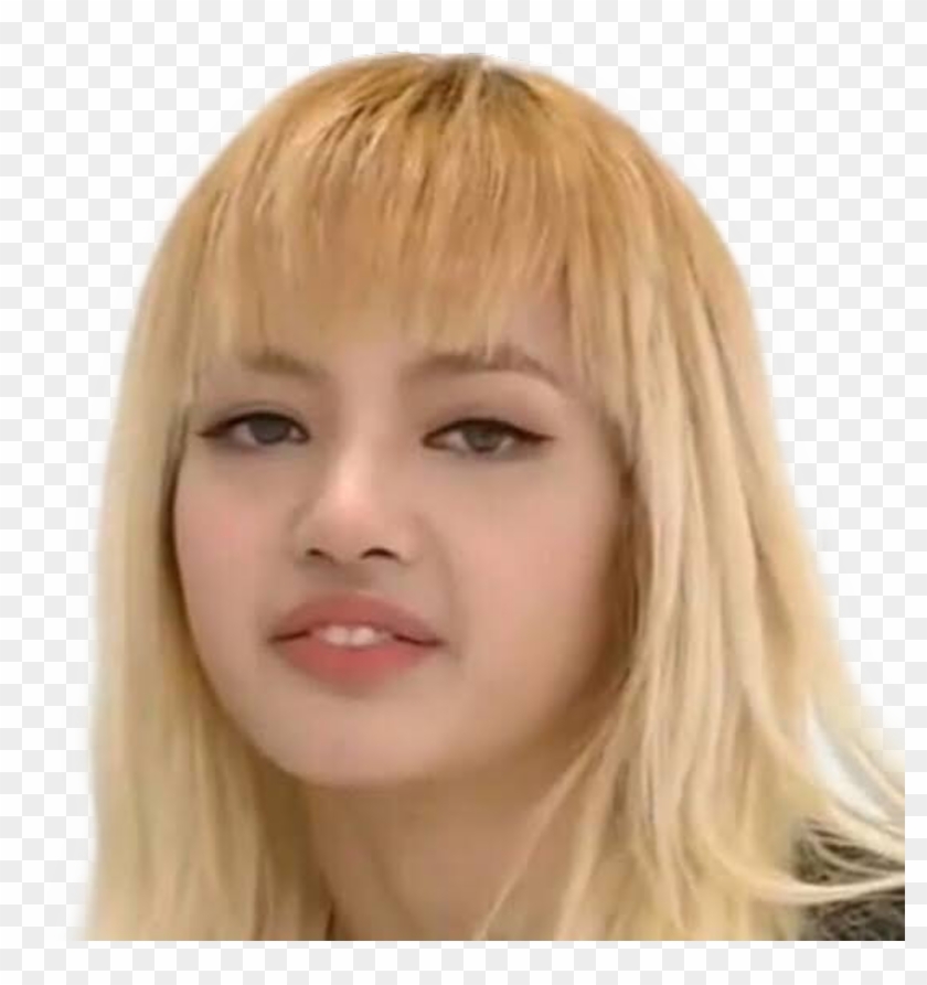 Lisa Sticker - Lisa Blackpink Funny Face Clipart