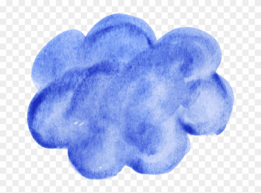 Free Png Download Cloud Png Png Images Background Png - Blue Watercolor Clouds Png Clipart #1184381