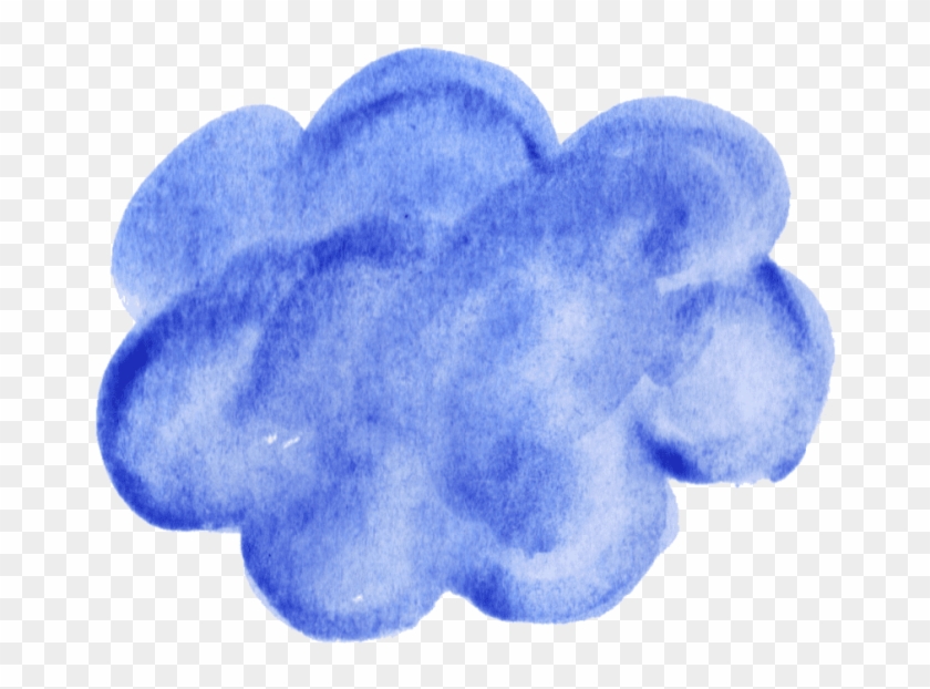 Free Png Download Cloud Png Png Images Background Png - Blue Watercolor Clouds Png Clipart