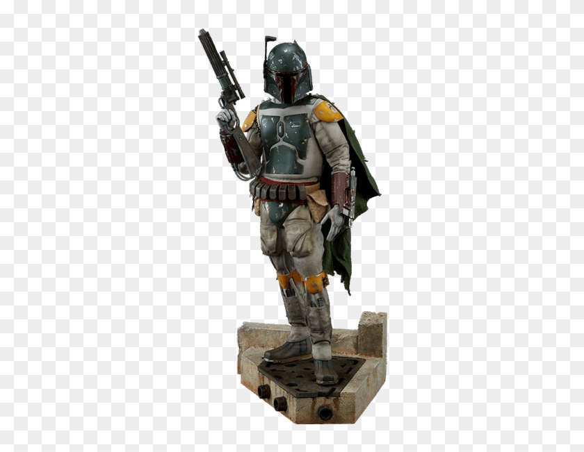 Boba Fett Premium Format Statue - Statue Star Wars Jedi Clipart #1184437