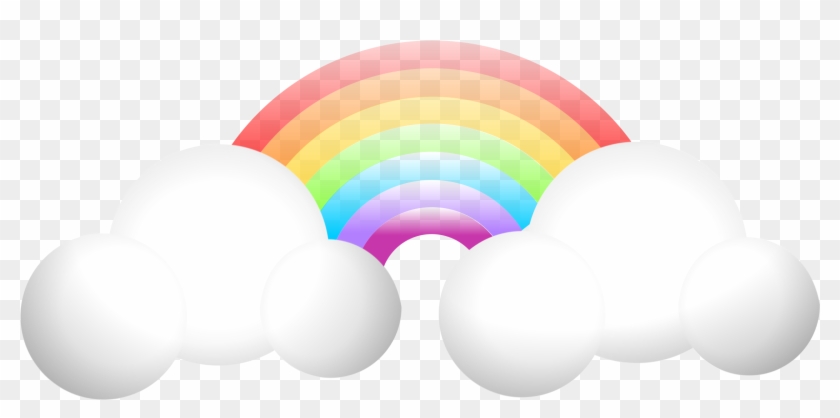 This Free Icons Png Design Of Cloud & Rainbow Clipart