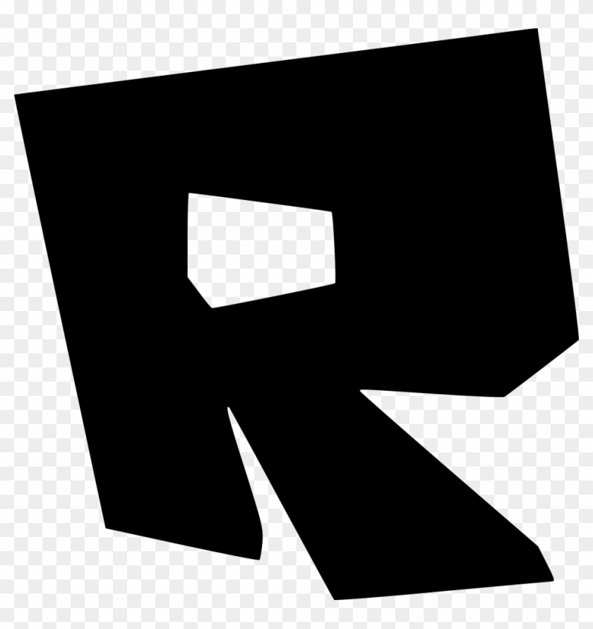 980 X 992 1 - Roblox Logo Black Png Clipart