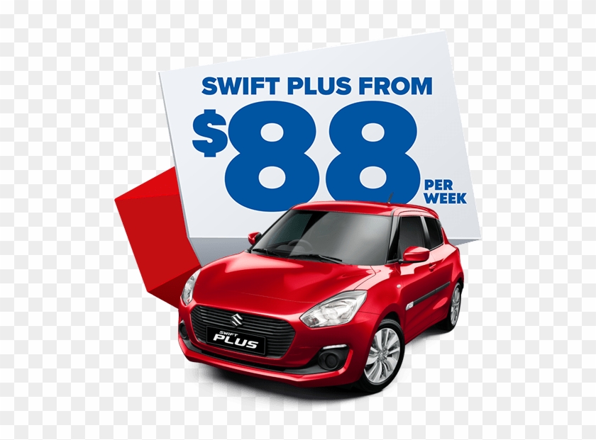 Swift Plus - City Car Clipart #1185632