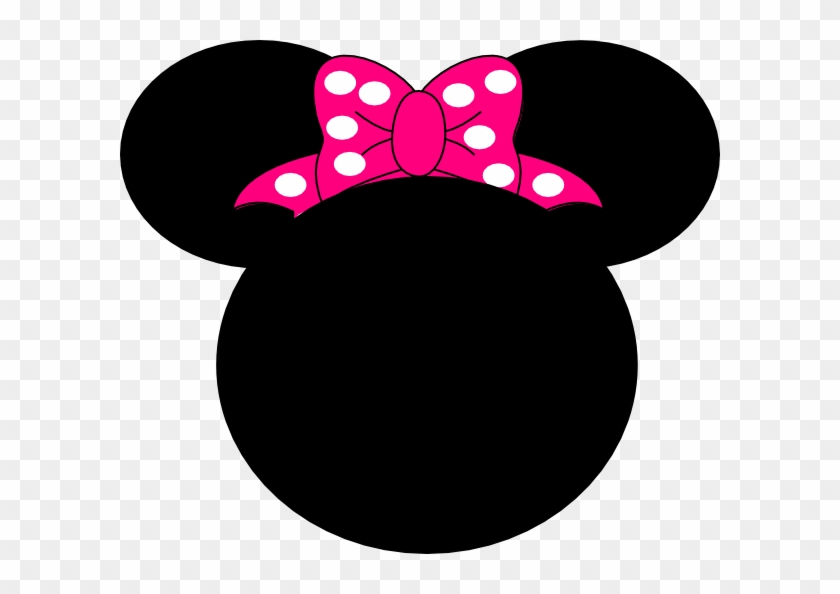 600 X 514 8 - Minnie Mouse Black And Red Clipart