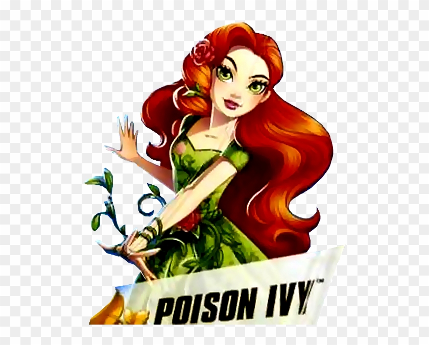All About Monster High - Poison Ivy Dc Superhero Girl Clipart