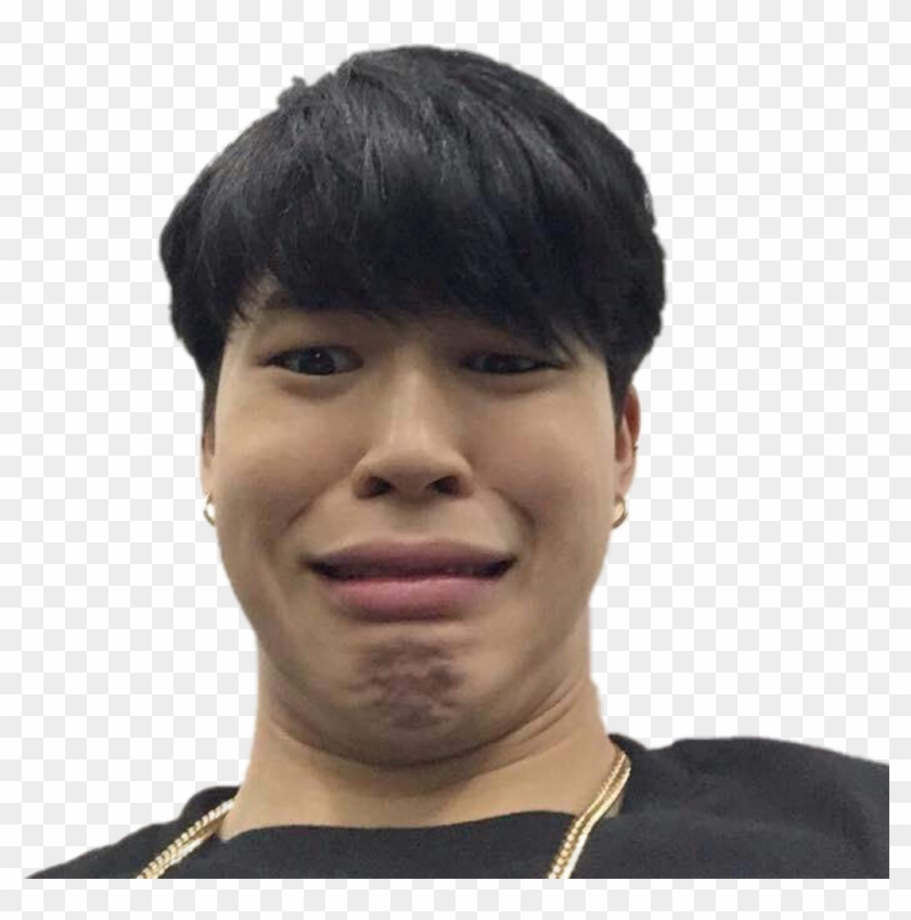 Jimin Sticker - Bts Jimin Funny Face Clipart #1186282