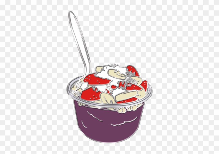 Acai Bowl Sticker Clipart #1186434