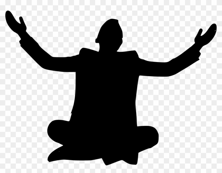 Silhouette, Belief, Pray, Hope, Believe, People - Silueta De Personas Orando Clipart