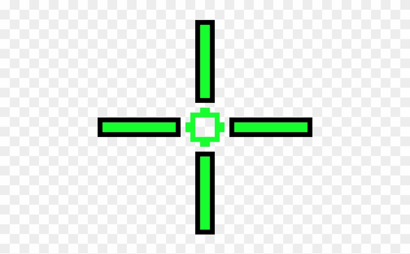 Crosshair - Cross Clipart #1186842