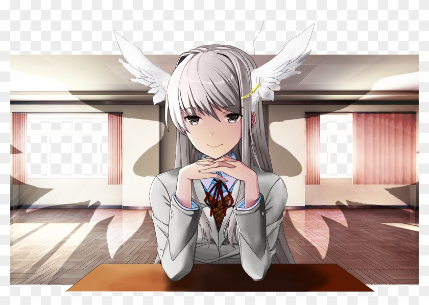 Anime Mammal Human Hair Color Anime Mangaka - Monika & Knuckles Clipart #1187141