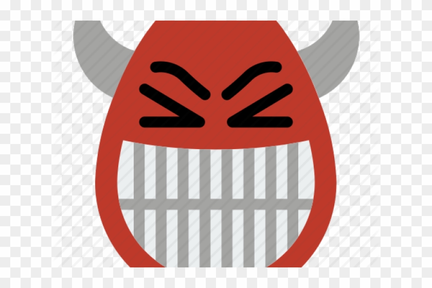 Satan Clipart Devil Emoji - Emblem - Png Download