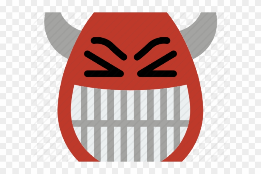 Satan Clipart Devil Emoji - Emblem - Png Download #1187400