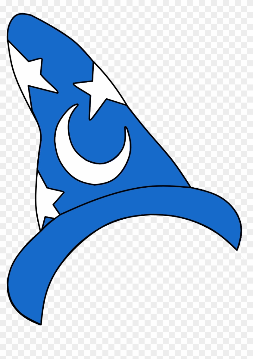 Sorcerer Clipart Sorcerer Hat - Mickey Sorcerer Hat Svg - Png Download