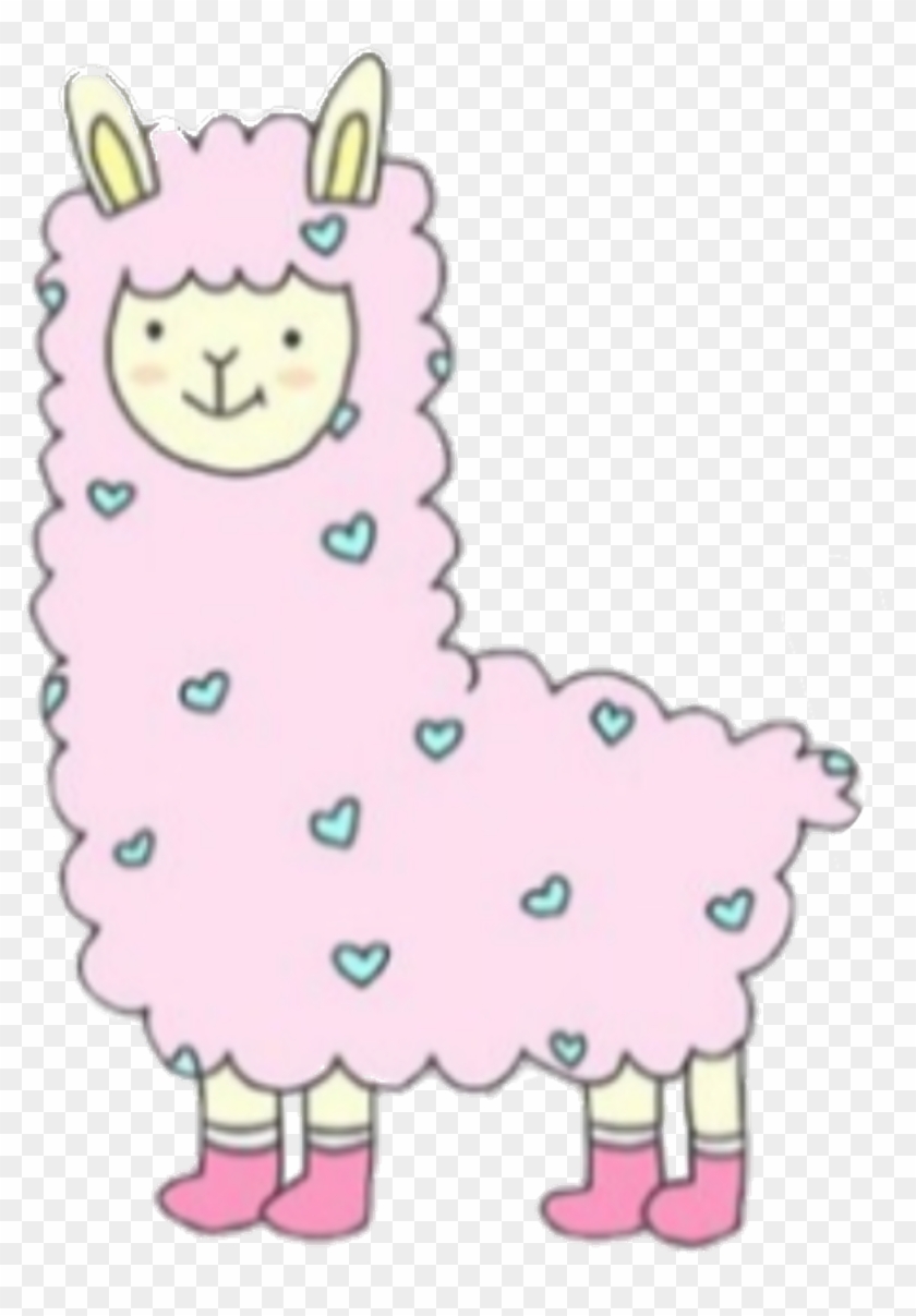 Llama Sticker Clipart