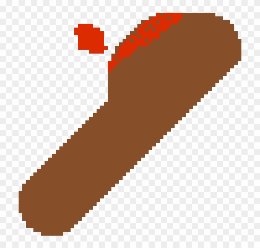 The Bloody Butter Knife - Illustration Clipart