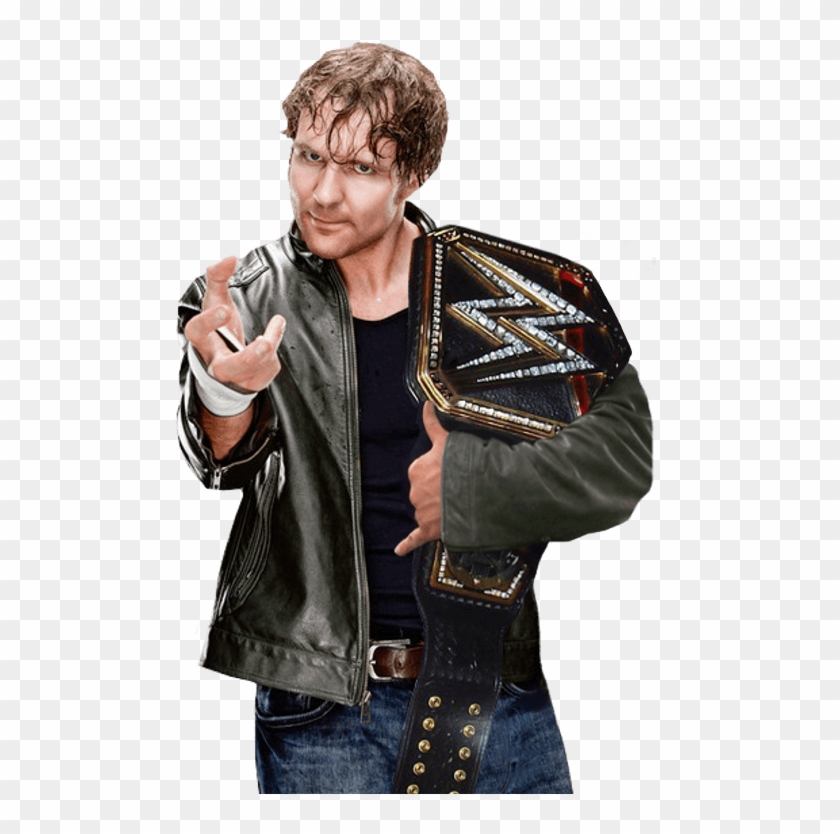 Dean Ambrose Leather With Belt - Wwe Dean Clipart