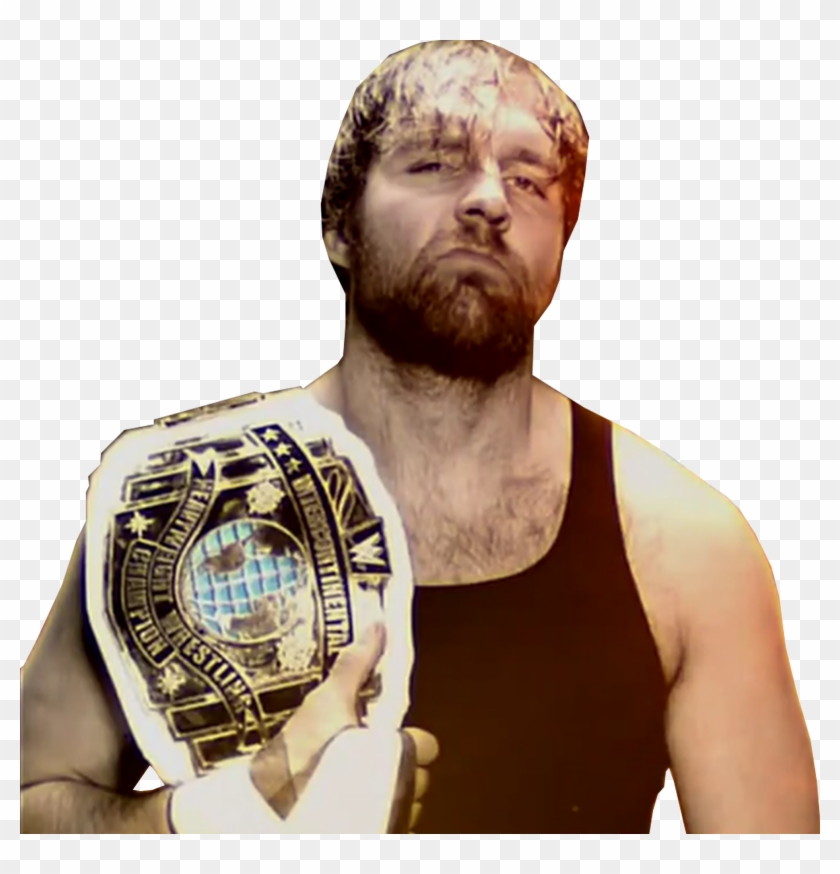 Wwe Dean Ambrose Intercontinental Champion 2017 , Png Clipart #1187905