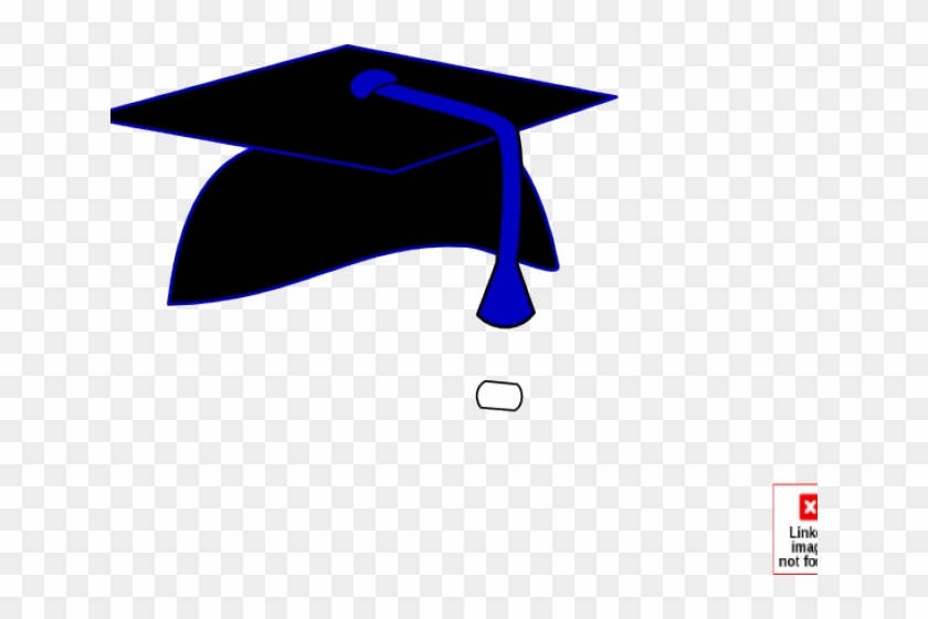 Graduation Cap With Blue Tassel Clipart #1187975