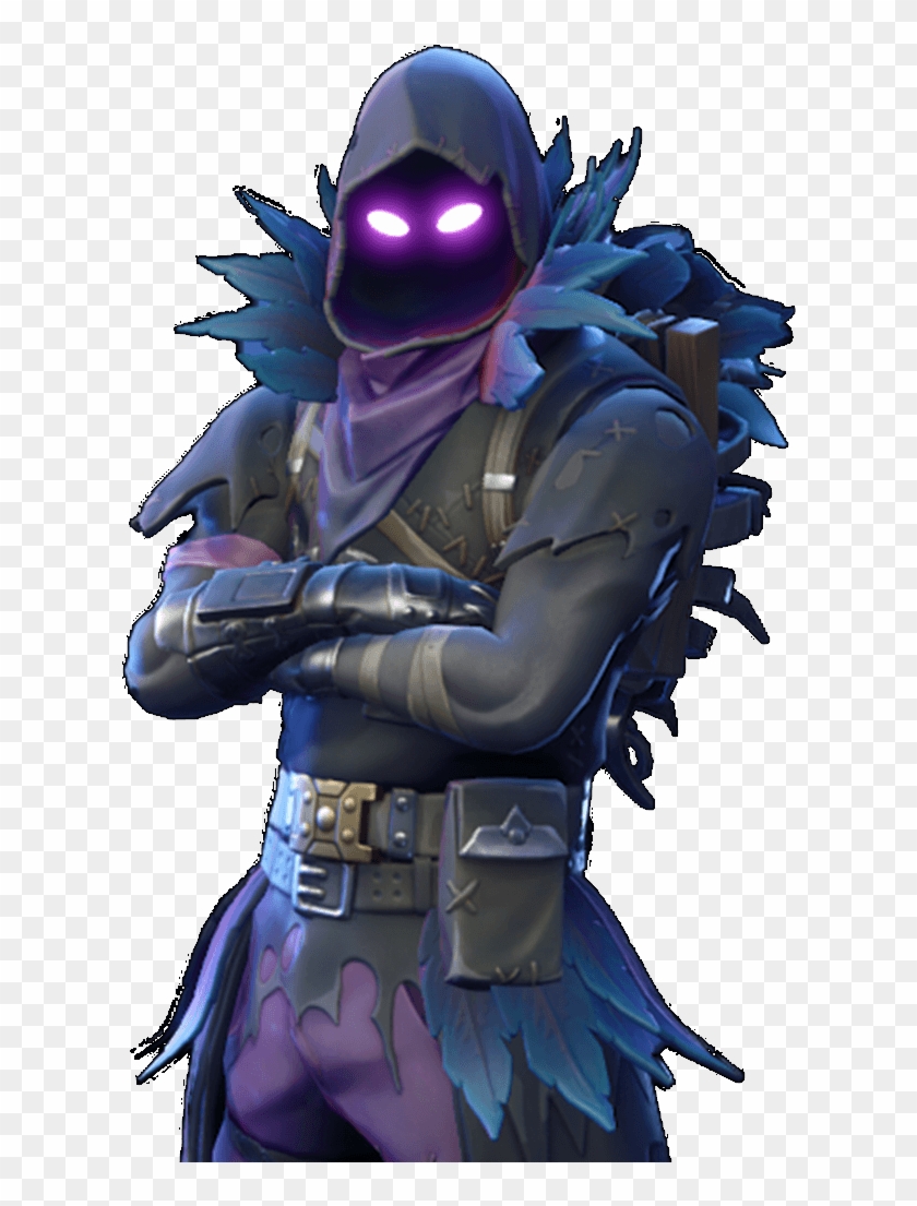 Raven Fortnite Skin Drawing - Fortnite Raven Costume For Kids Clipart
