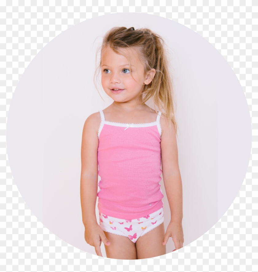 Girls Love Feathers - Toddler Girls Underwear Clipart