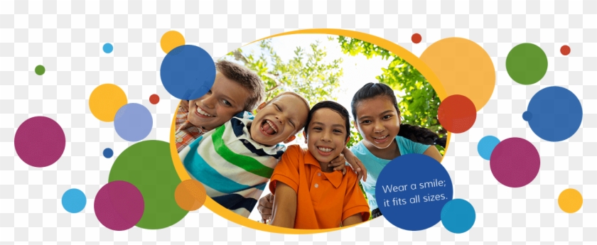 Kids In A Circle - Children Online Pediatric Appointment Concept Clipart