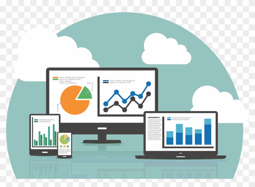 Icon - Analytics Solutions Clipart