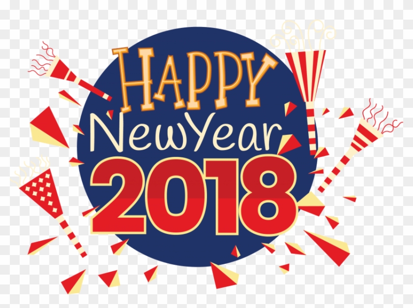 Free Png Download Happy New Year 2018 Png Images Background - Poster Clipart #1188728