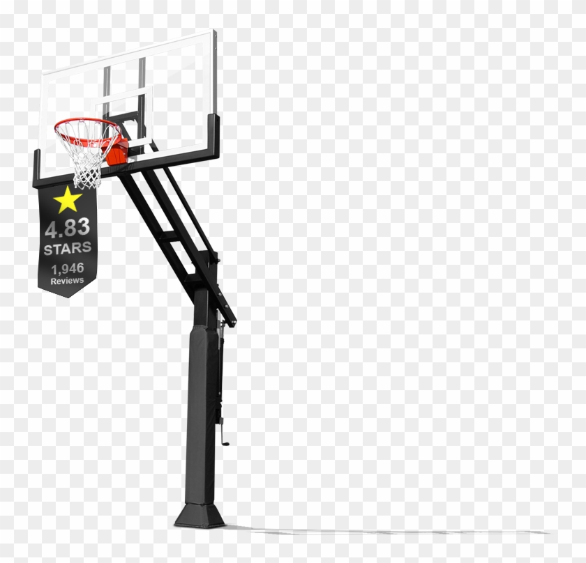 Heavy-duty Basketball Goals For 35 Years - Standard Height Of Basketball Ring Clipart