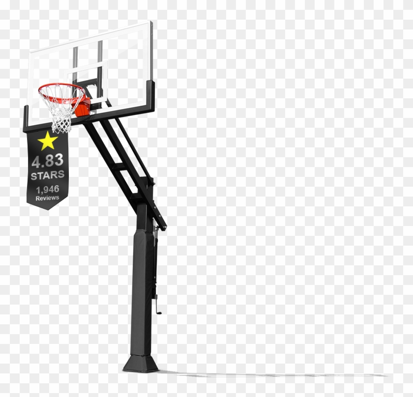 Heavy-duty Basketball Goals For 35 Years - Standard Height Of Basketball Ring Clipart #1188992