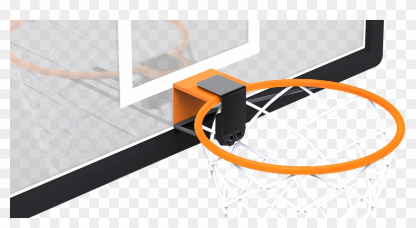 Hoop Tracker Sensor - Basketball Hoop Counter Clipart