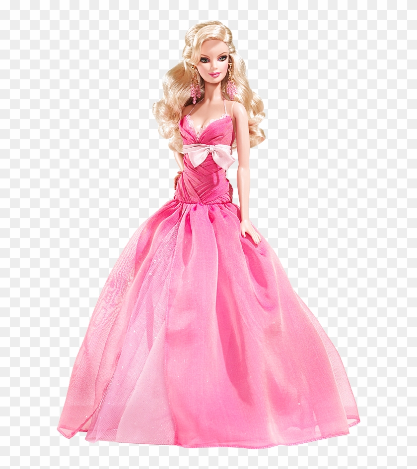 Pink Hope Barbie® Doll Is A Glamorous And Lovely Tribute - Masculine And Feminine Toys Clipart #1189222