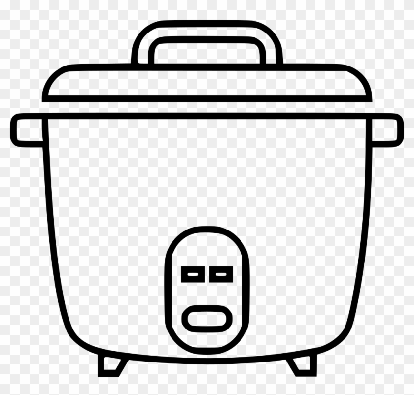 Png File - Rice Cooker Png Drawing Clipart #1189329