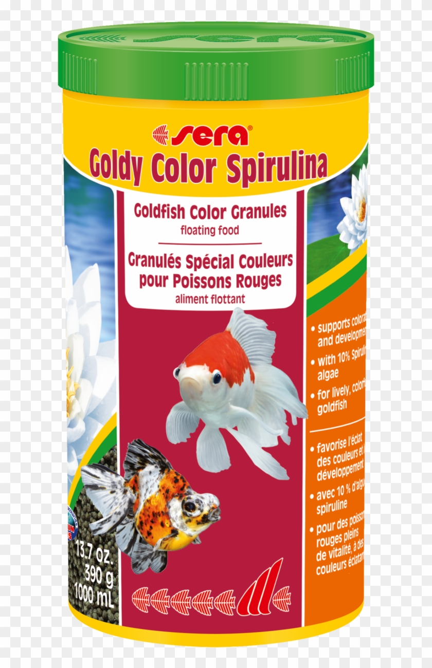 00883 Int Sera Goldy Color Spirulina 1000 Ml - Sera Goldy Color Spirulina 1000ml Clipart #1189411