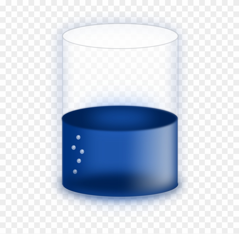 Beaker Glass Wordcamp Israel Opacity - Vaso Con Liquido Azul Clipart #1189993
