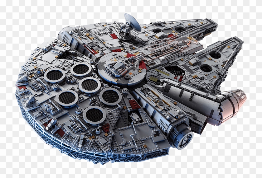 Lego Star Wars Millennium Falcon - Millenium Falcon Lego Clipart #1190151