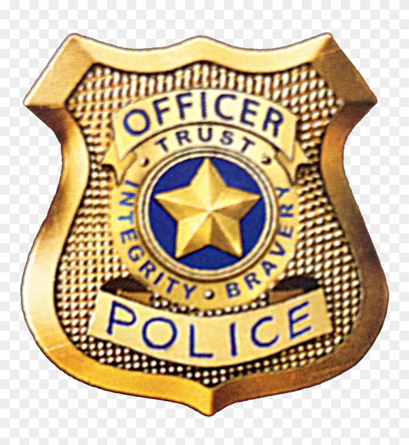 983 X 1024 15 - Cartoon Police Badge Clipart