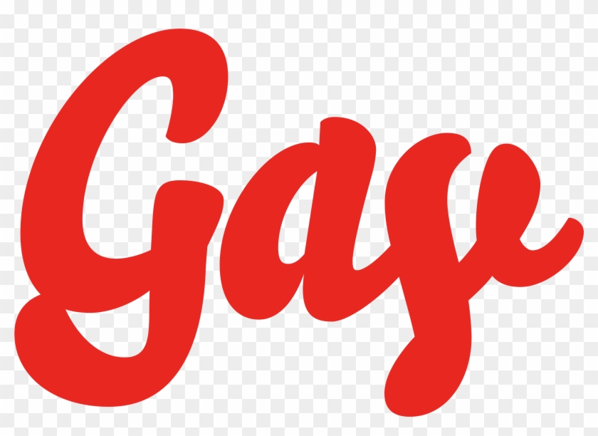 Red Gay Script - Brockhampton Gay Logo Clipart #1190675