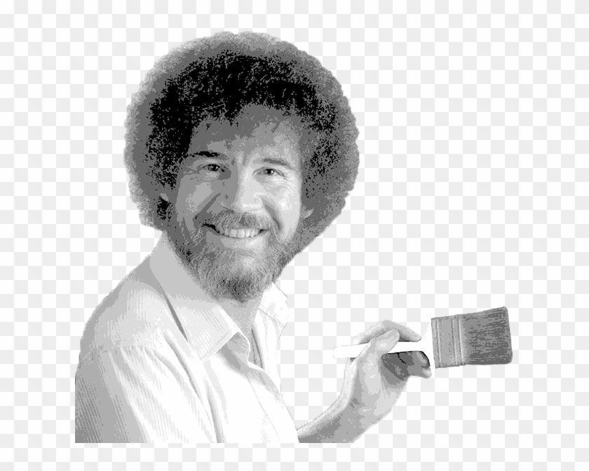 Stamp Image Ryan S - Bob Ross Clipart