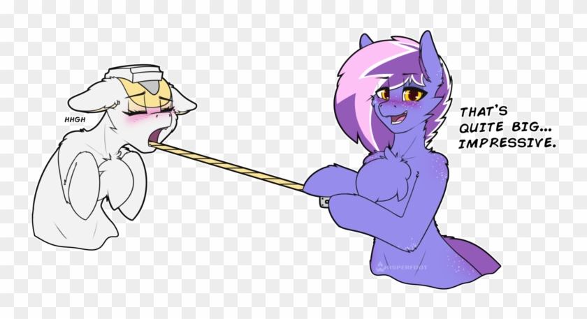 Whisperfoot, Blushing, Butt Freckles, Chest Fluff, - Idubbbz Tape Measure Meme Clipart