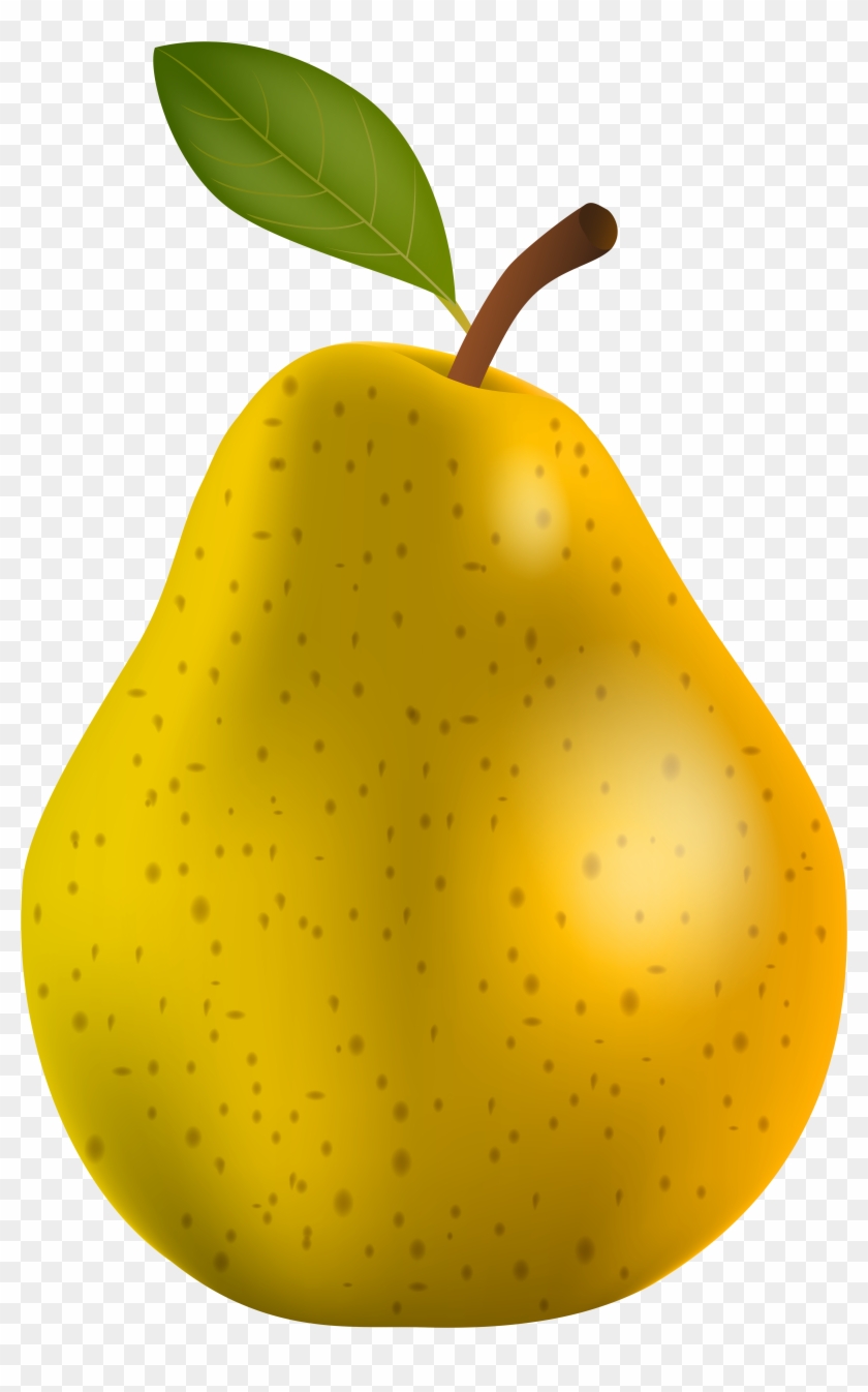 Free Png Pear Png - Clip Art Of Pear Transparent Png #1191263