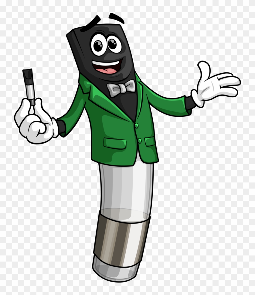 Cartoon Vape Pen Clipart