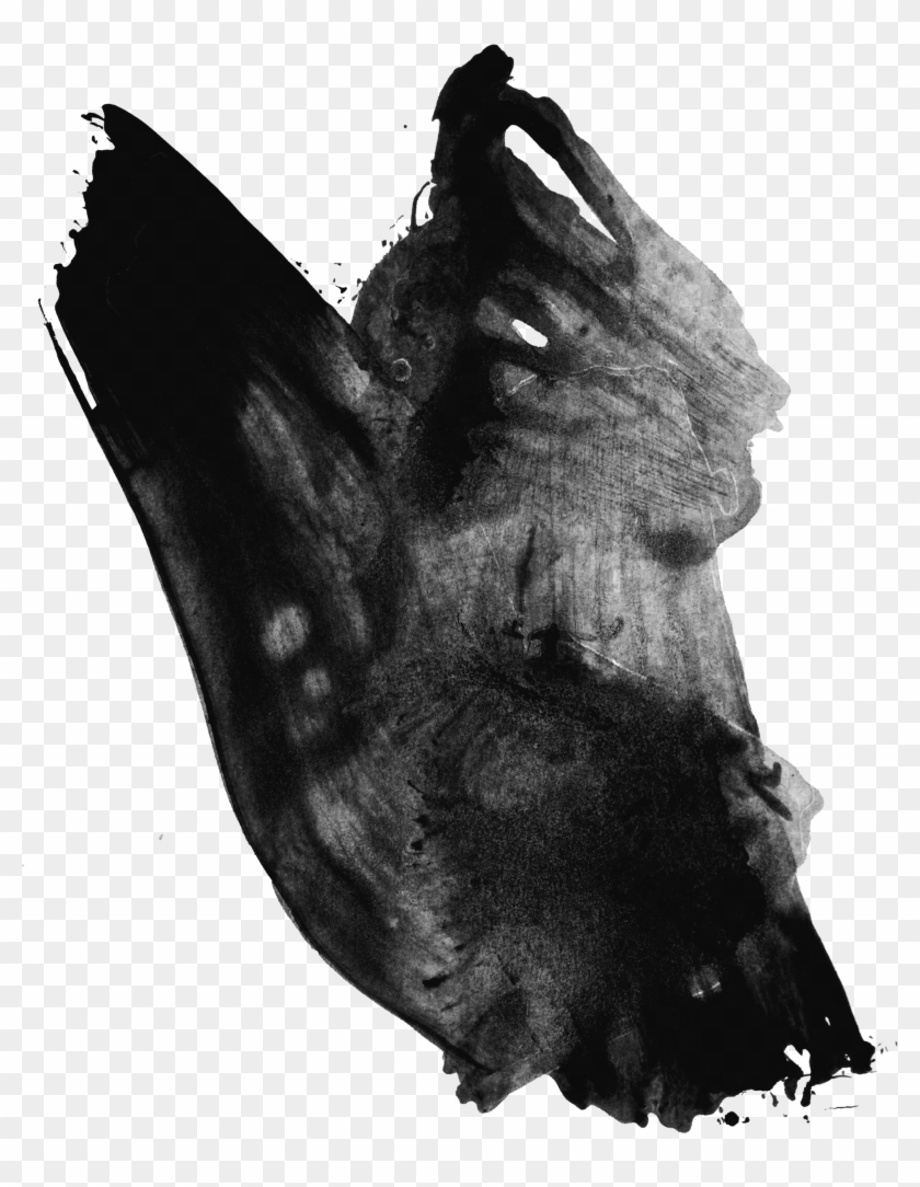 2010 X 2500 4 - Black Water Color Png Clipart