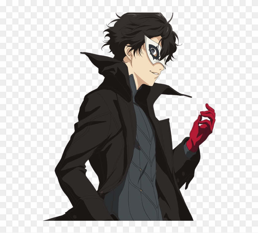 View Fullsize Joker Image - Joker Persona 5 Official Art Clipart #1191581