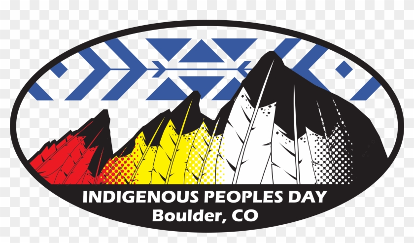 Indigenous Peoples Day Logo Circle - Indigenous Peoples Day Boulder Clipart #1192296