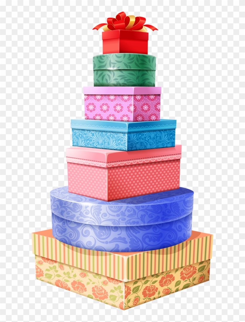 623 X 1024 1 - Tower Of Gifts Clipart - Png Download #1192773