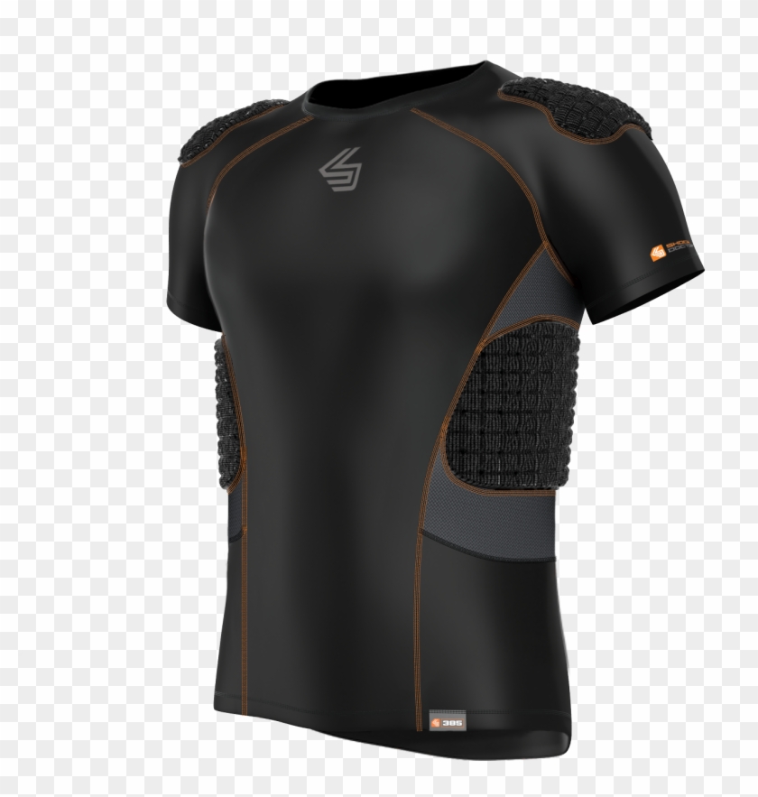 Core Shockskin 5-pad Shirt - Active Shirt Clipart