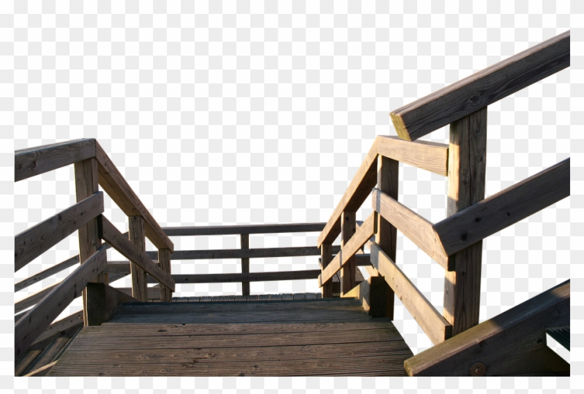 Wood Stairs, Stairs, Gradually, Emergence, Staircase - Wood Stair Png Clipart #1192982