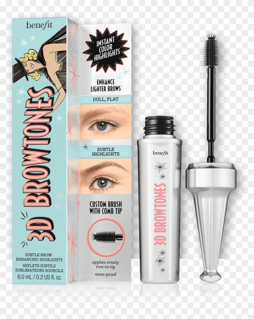 3d Browtones Eyebrow Enhancer - Benefit Gimme Brow New Packaging Clipart #1193111