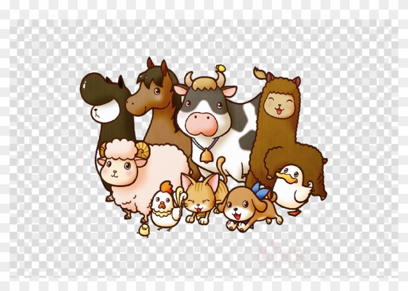 Farm Animals Png Clipart Cattle Livestock Clip Art Transparent Png