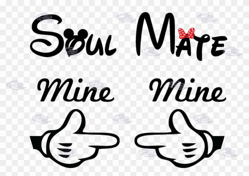 970 X 640 2 - Soul Mate Mickey Png Clipart #1193765